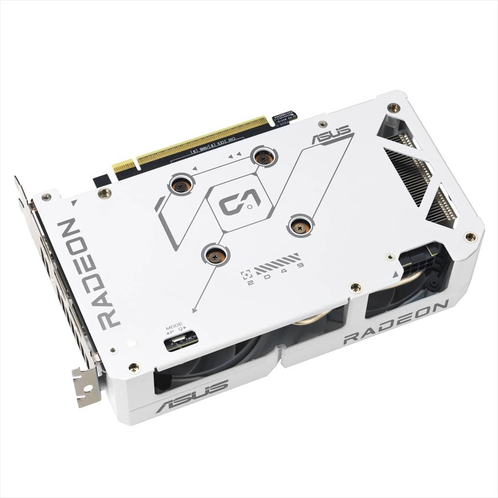 VGA ASUS DUAL RX 9060 XT 16GB GDDR6 2xDP, HDMI, White, 90YV0LG3-M0NA00 - Image 3