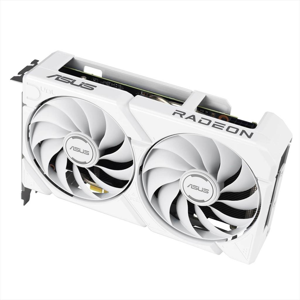 VGA ASUS DUAL RX 9060 XT 16GB GDDR6 2xDP, HDMI, White, 90YV0LG3-M0NA00 - Image 4