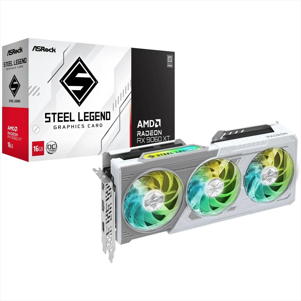 VGA ASROCK RX 9060 XT STEEL LEGEND OC 16GB GDDR6 2xDP, HDMI, 90-GA5JZZ-00UANF
