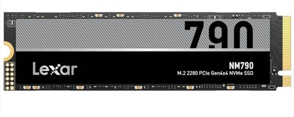 SSD M.2 2TB Lexar NM790 NVMe PCI Express 4.0 x4, 7400/6500 MB/s  LNM790X002T-RNNNG