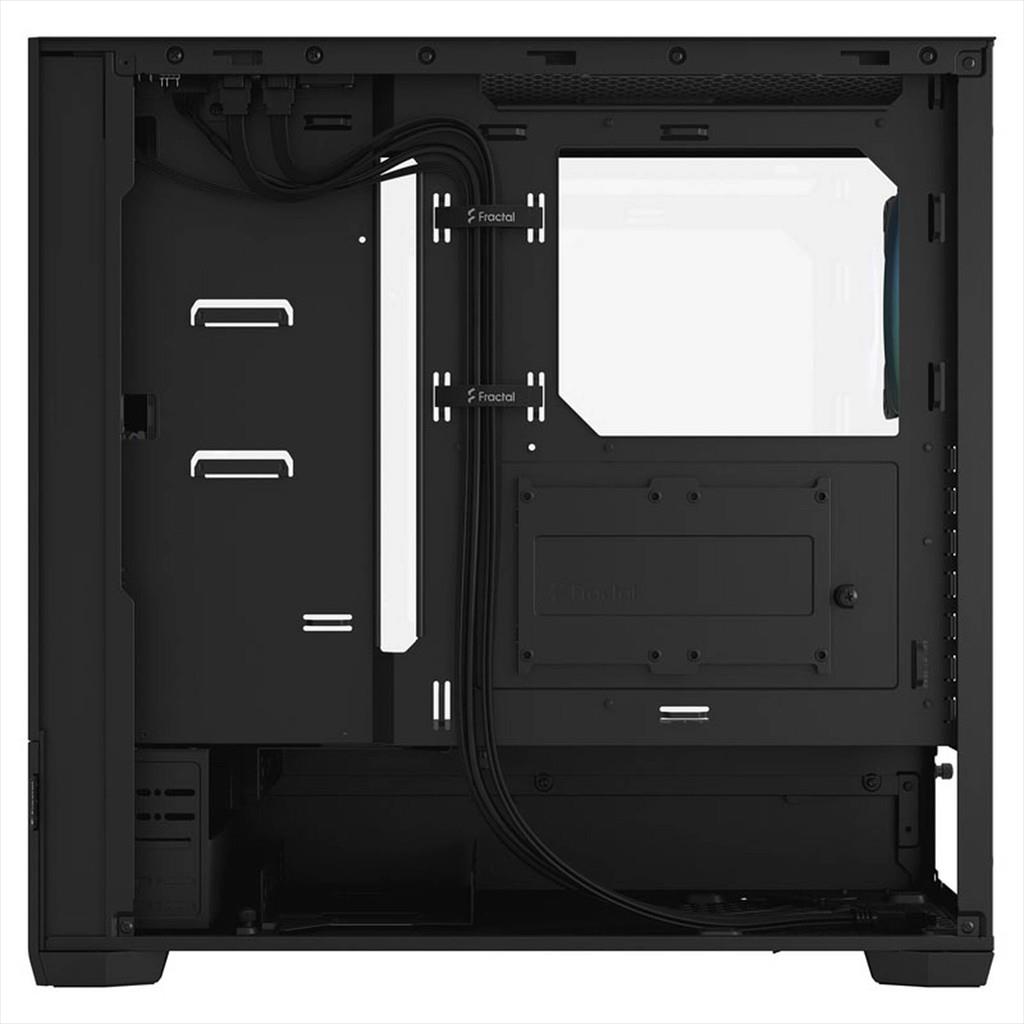 CASE FRACTAL DESIGN ATX Mid-Tower Pop Air RGB Black, 3x120mm Aspect 12 RGB, w/WINDOW, Front Mesh, FD-C-POR1A-06 - Image 2