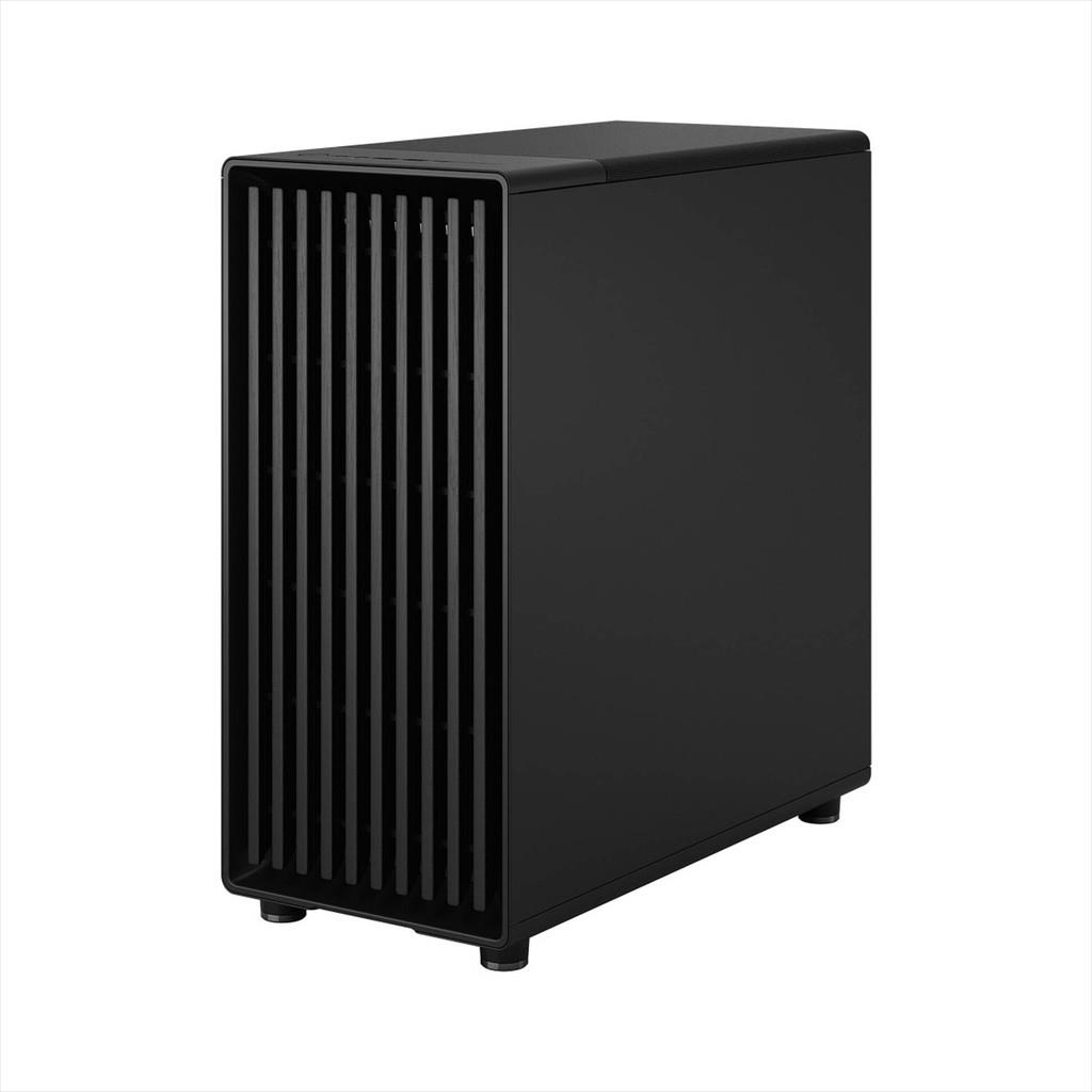 CASE FRACTAL DESIGN ATX Mid-Tower NORTH MOMENTUM EDITION, 3x120mm Momentum 4-pin PWM fans, w/WINDOW, Front wood panel, Charcoal Black, FD-C-NOR1C-05 - Image 3