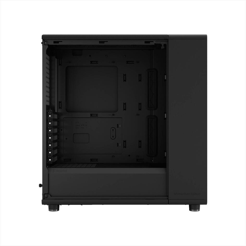 CASE FRACTAL DESIGN ATX Mid-Tower NORTH MOMENTUM EDITION, 3x120mm Momentum 4-pin PWM fans, w/WINDOW, Front wood panel, Charcoal Black, FD-C-NOR1C-05 - Image 4