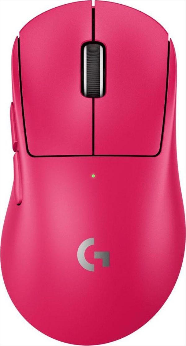 Mouse wireless usb logitech g pro x superlight 2 dex (hero 2 sensor, lightforce switches), pink, 910-007373