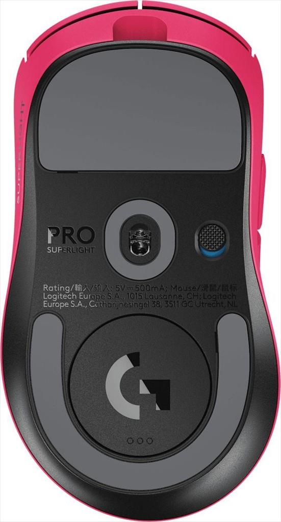 MOUSE WIRELESS USB LOGITECH G PRO X SUPERLIGHT 2 DEX (HERO 2 Sensor, Lightforce Switches), Pink, 910-007373 - Image 2