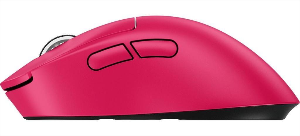 MOUSE WIRELESS USB LOGITECH G PRO X SUPERLIGHT 2 DEX (HERO 2 Sensor, Lightforce Switches), Pink, 910-007373 - Image 4