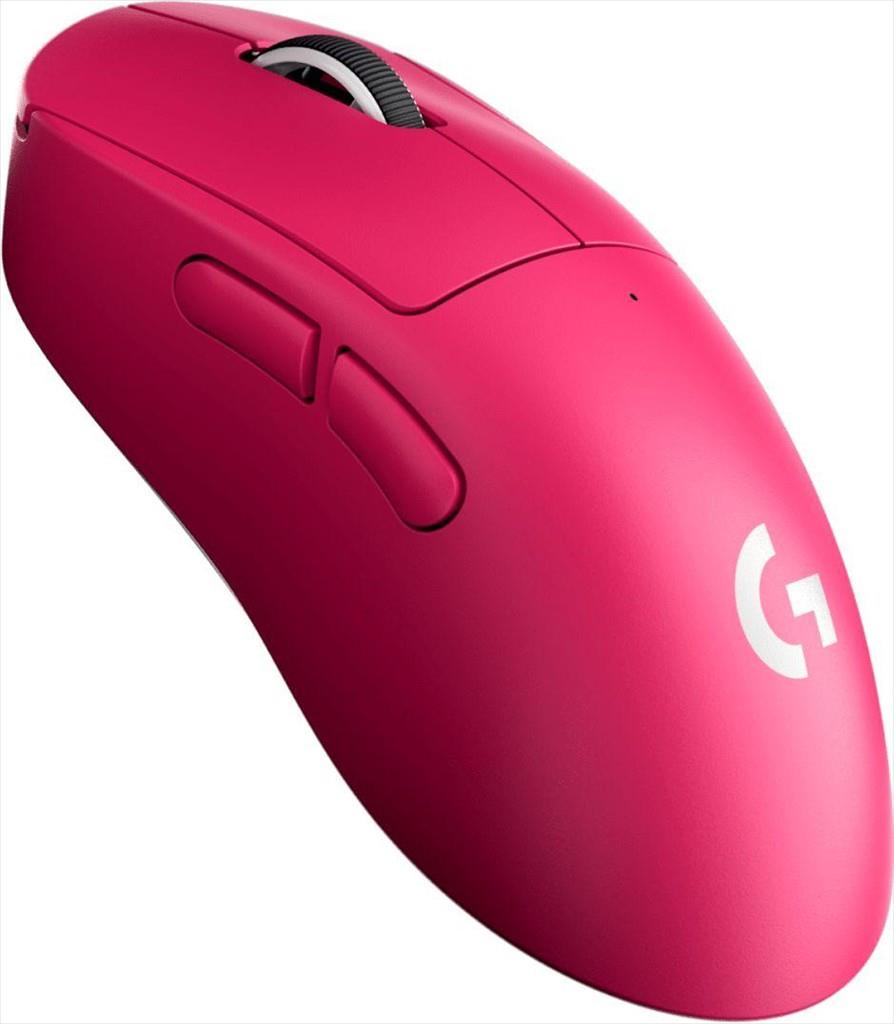 MOUSE WIRELESS USB LOGITECH G PRO X SUPERLIGHT 2 DEX (HERO 2 Sensor, Lightforce Switches), Pink, 910-007373 - Image 5