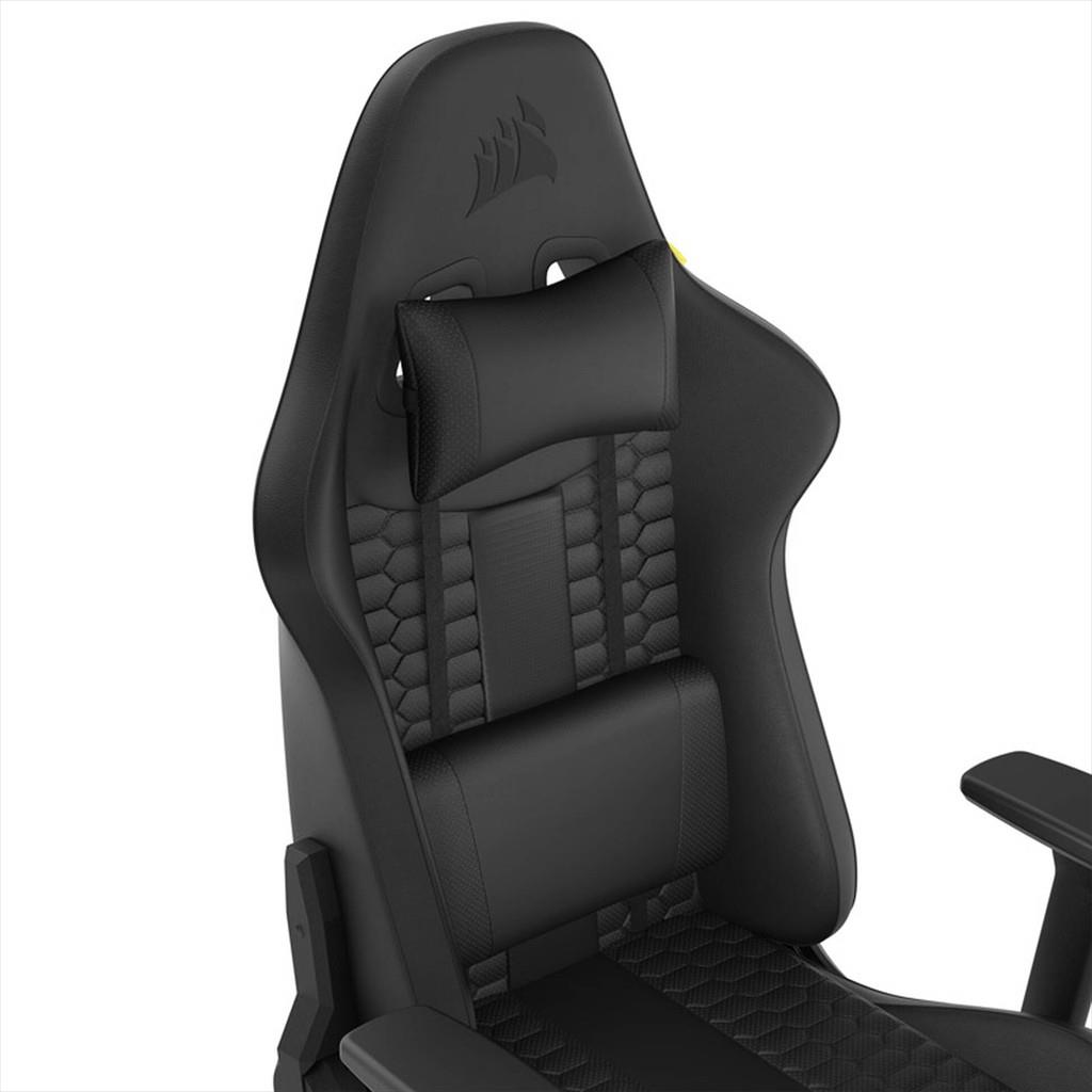 GAMING CHAIR CORSAIR TC100 RELAXED LEATHERETTE, 120KG MAX, Black, CF-9010050-WW - Image 4