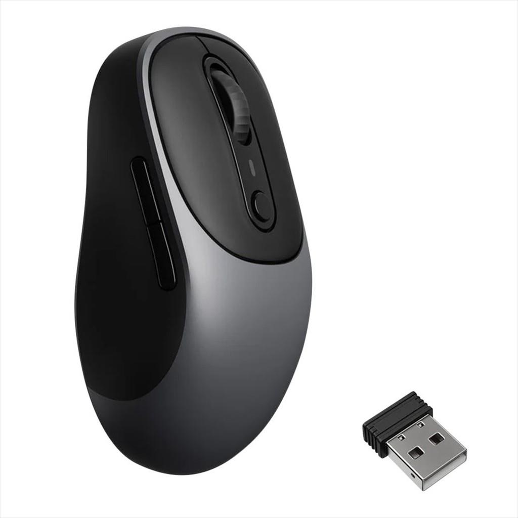 MOUSE WIRELESS KEYCHRON BM24, 2.4Ghz/Bluetooth, 2400 DPI PixArt PAW3212 sensor, 1000Hz, Metal Grey, BM24-C61