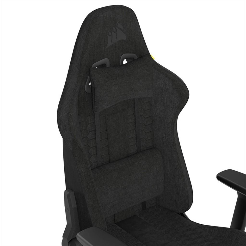 GAMING CHAIR CORSAIR TC100 RELAXED FABRIC, 120KG MAX, Black, CF-9010051-WW - Image 4