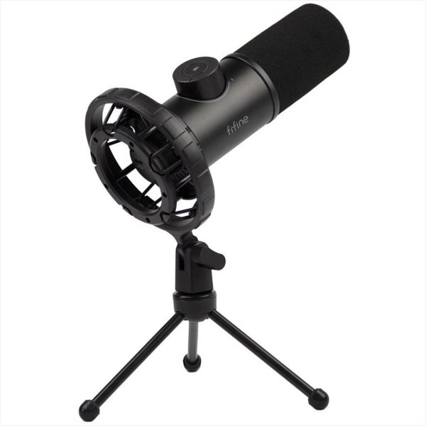 MICROPHONE FIFINE K658 DYNAMIC RGB, USB Type-C, Black