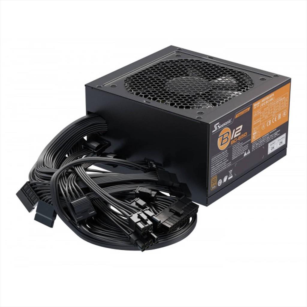 PSU 650W SEASONIC CORE BC ATX3.1, 80+ BRONZE, Black, 1Y65CBCRT3A10X - Image 2