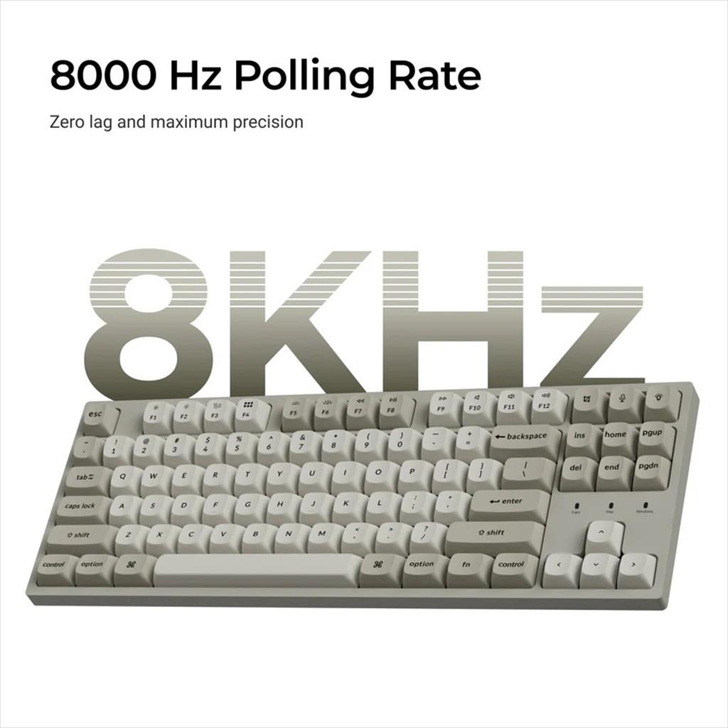 KEYBOARD MECHANICAL KEYCHRON C1 Pro 8K QMK/VIA TKL RGB HS Keychron Super Banana switch, C1PX-M4 - Image 3