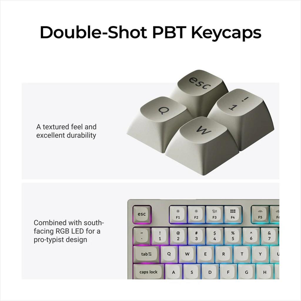 KEYBOARD MECHANICAL KEYCHRON C1 Pro 8K QMK/VIA TKL RGB HS Keychron Super Banana switch, C1PX-M4 - Image 5