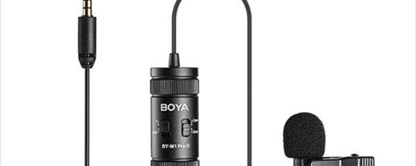 MICROPHONE BOYA BY-M1 PRO II, 1x 3.5mm jack, 6m length, Black, BY-M1 Pro II