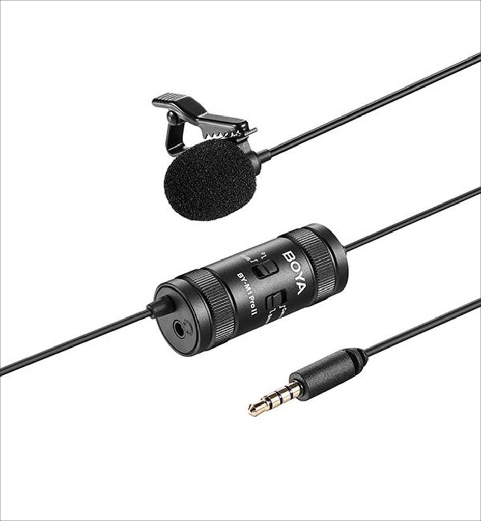MICROPHONE BOYA BY-M1 PRO II, 1x 3.5mm jack, 6m length, Black, BY-M1 Pro II - Image 3