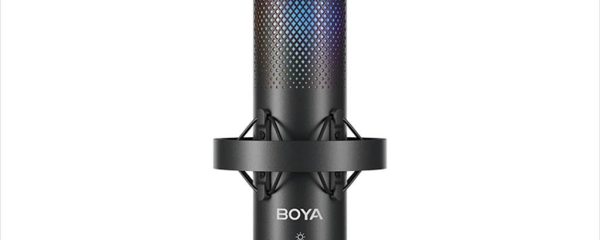 MICROPHONE BOYA USB Type-C BOYA K9, RGB, Cardioid, Black