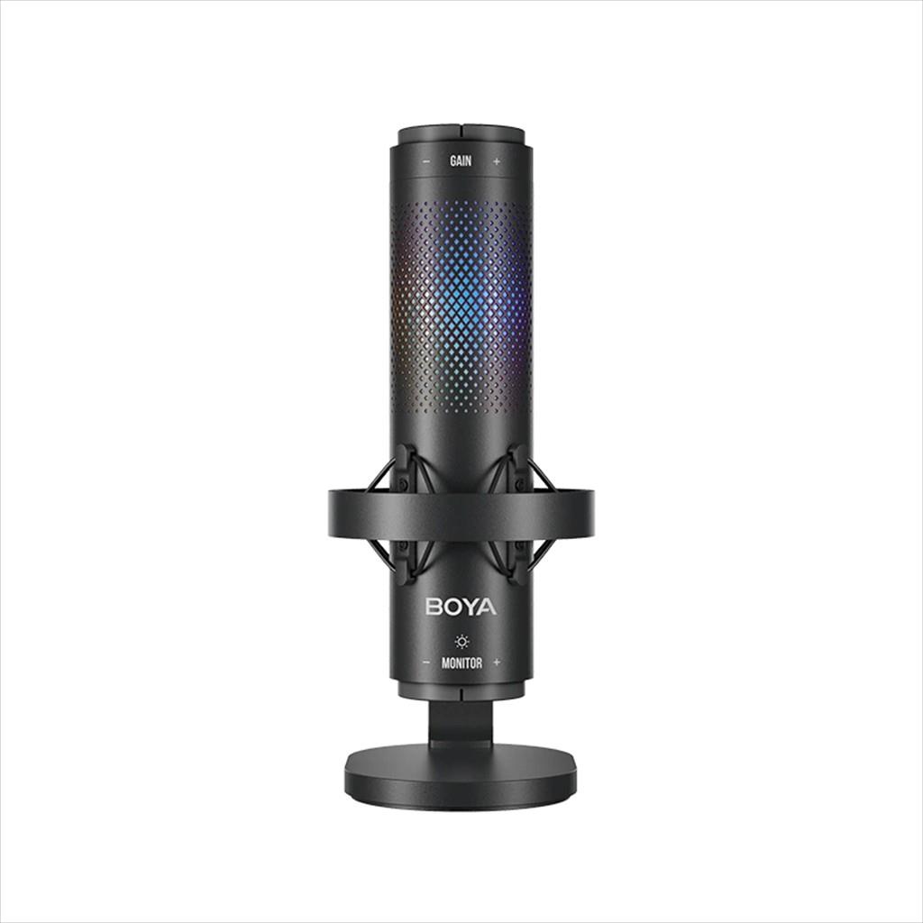 MICROPHONE BOYA USB Type-C BOYA K9, RGB, Cardioid, Black