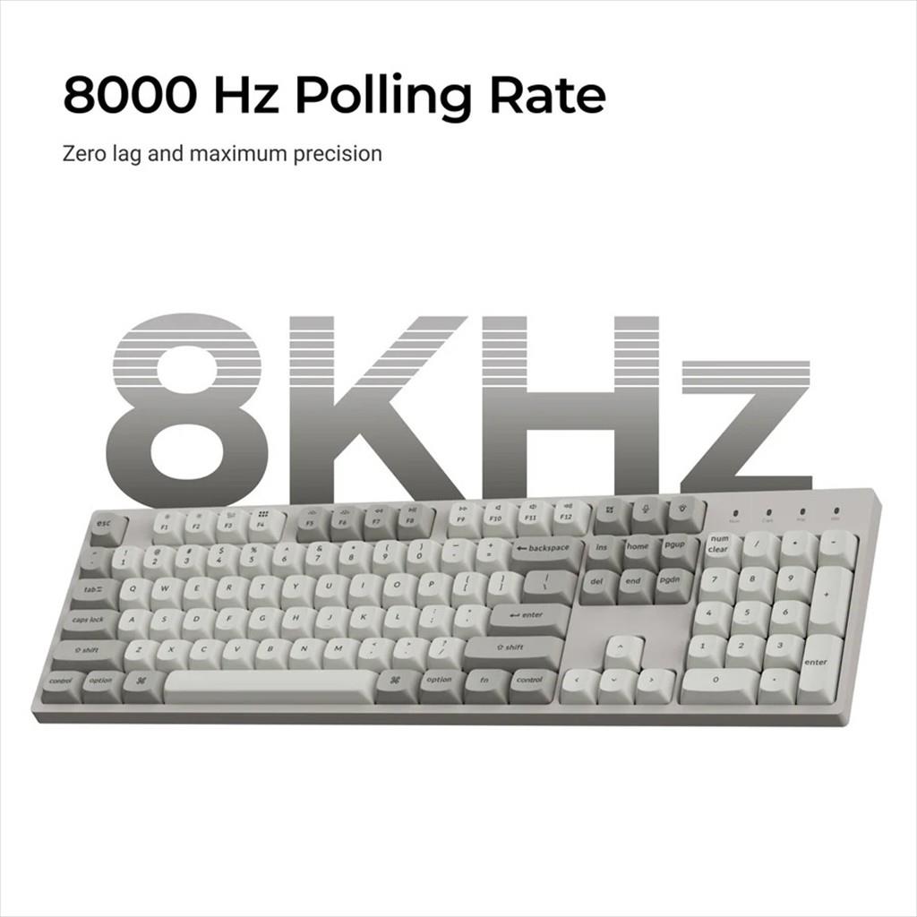 KEYBOARD MECHANICAL KEYCHRON C2 Pro 8K QMK RGB, Full Size, Super Brown switch, C2PX-M3 - Image 5