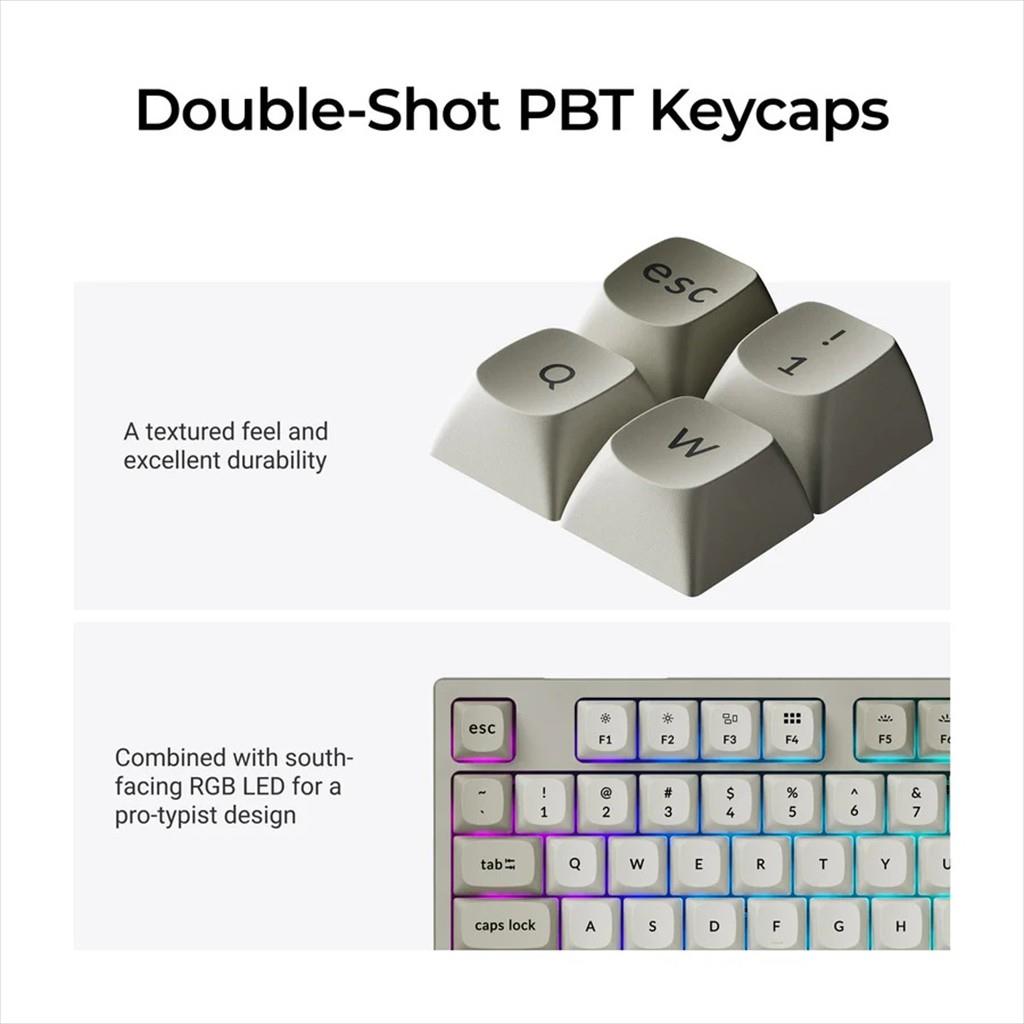 KEYBOARD MECHANICAL KEYCHRON C2 Pro 8K QMK RGB, Full Size, Super Red switch, C2PX-M1 - Image 2