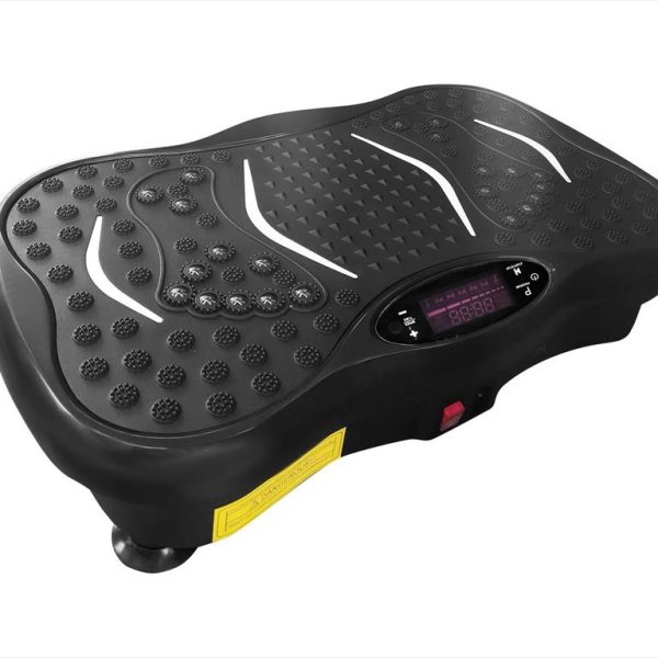 EXTRALINK FITNESS VIBRATION PLATFORM, MOONWALK SPINMOVE, BLACK
