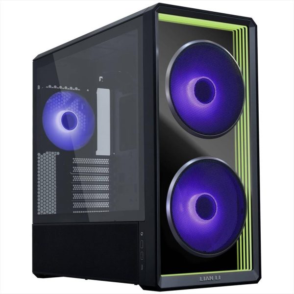 CASE LIAN LI E-ATX/EEB LANCOOL 217 INFINITY RGB Mid-Tower w/ Tempered glass, 2x170mm, 1x140mm ARGB, w/850W Seasonic Gold Fully Modular, Black, LANCOOL 217 INF + 850w