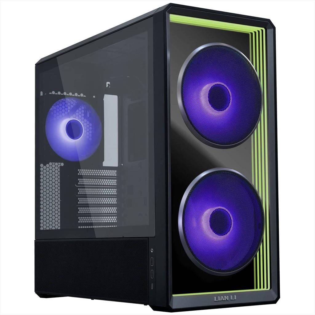 CASE LIAN LI E-ATX/EEB LANCOOL 217 INFINITY RGB Mid-Tower w/ Tempered glass, 2x170mm, 1x140mm ARGB, w/850W Seasonic Gold Fully Modular, Black, LANCOOL 217 INF + 850w