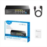 NET Switch CUDY 8-port Gigabit POE 120W GS1010P