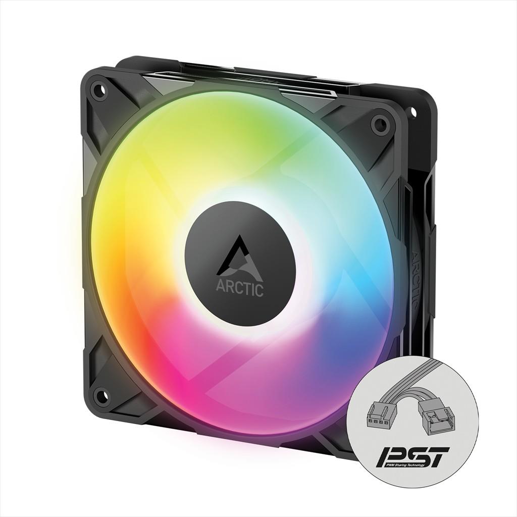 COOLERS CASE FAN 120mm ARCTIC P12 Pro LN A-RGB PWM-PST 450-2000 RPM, BLACK ACFAN00344A - Image 5