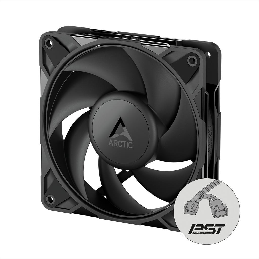 COOLERS CASE FAN 120mm ARCTIC P12 Pro PST LN, Low-Noise PWM, 450-2000 RPM, BLACK, ACFAN00343A