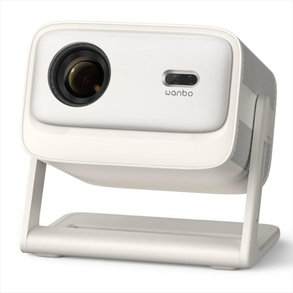 PROJECTOR WANBO VALI 1 PRO Android TV 14, 900Ansi, 3000:1 FHD (1920x1080), HDR10, HDMI 2.1, USB 2.0, AUX, WIFI 6, w/speakers, Beige