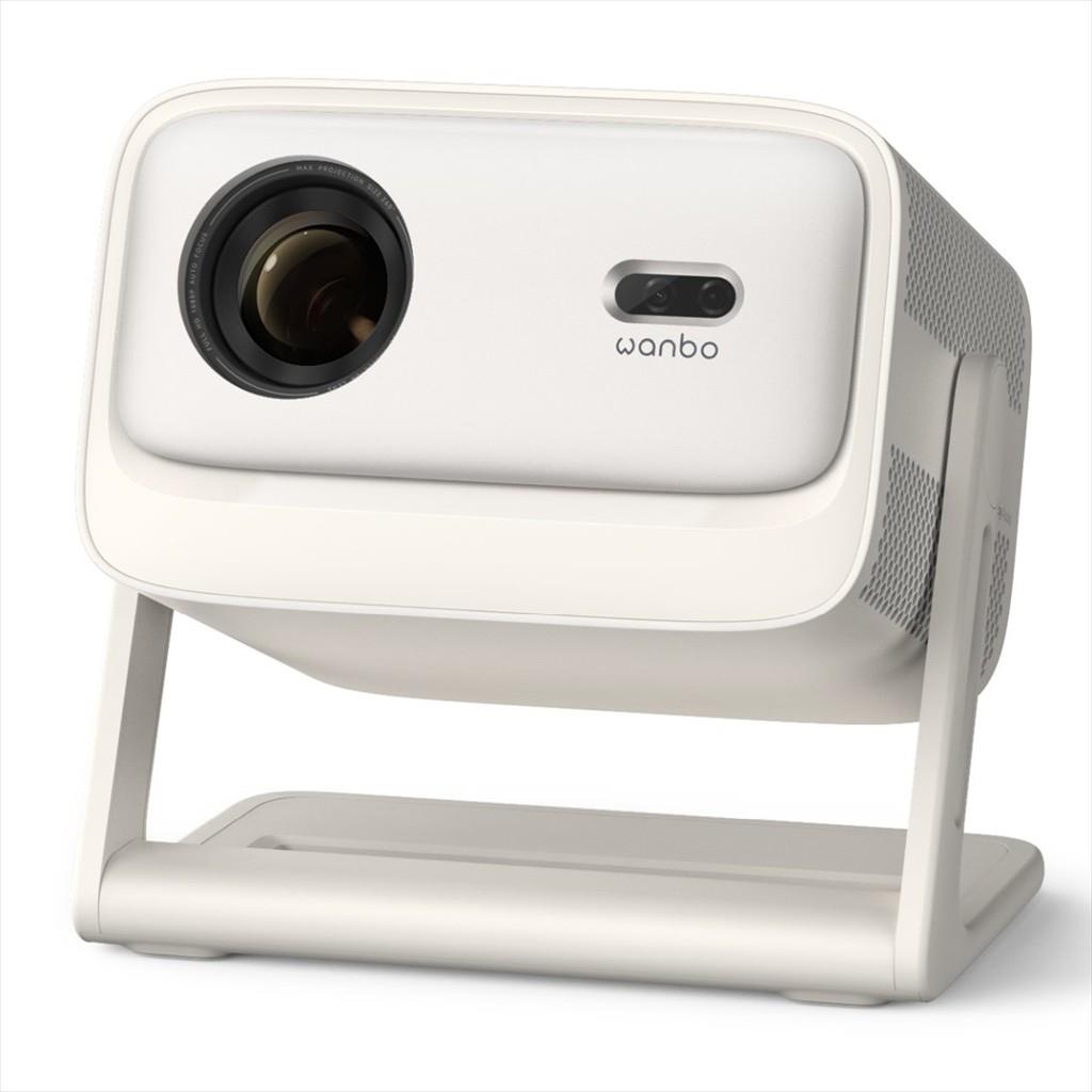PROJECTOR WANBO VALI 1 PRO Android TV 14, 900Ansi, 3000:1 FHD (1920x1080), HDR10, HDMI 2.1, USB 2.0, AUX, WIFI 6, w/speakers, Beige
