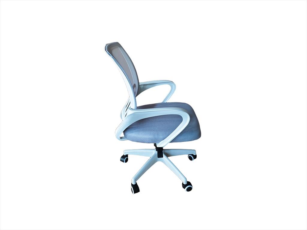 EXTRALINK CHAIR SWIVEL OFFICE, LIGHT GRAY - Image 2