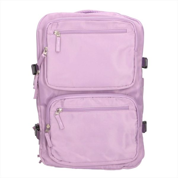 BACKPACK EXTRALINK BLACK FOREST CABIN TRAVEL BACKPACK 40X30X20 CM - KM01 PINK