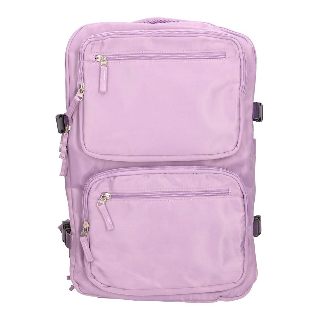 BACKPACK EXTRALINK BLACK FOREST CABIN TRAVEL BACKPACK 40X30X20 CM - KM01 PINK