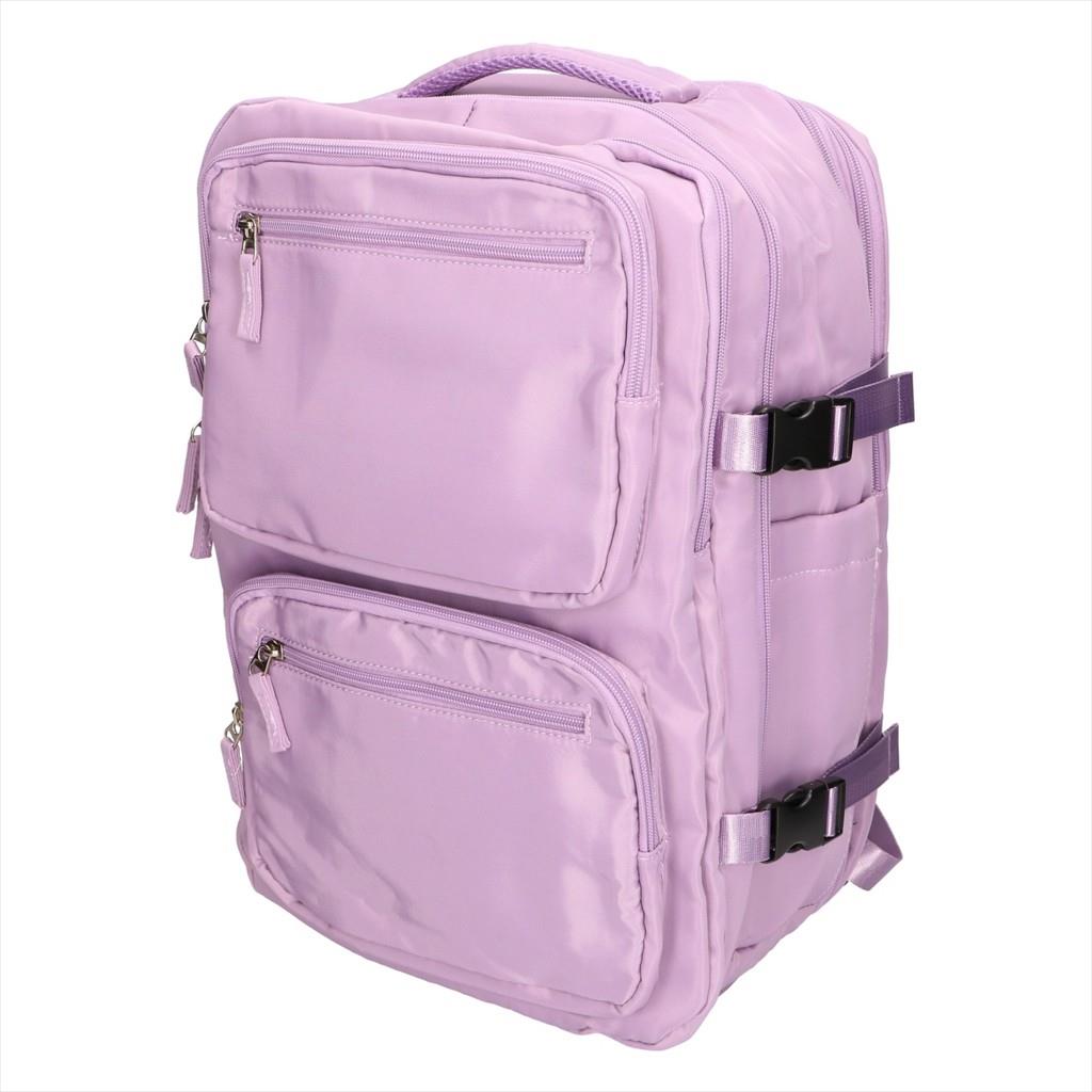 BACKPACK EXTRALINK BLACK FOREST CABIN TRAVEL BACKPACK 40X30X20 CM - KM01 PINK - Image 2