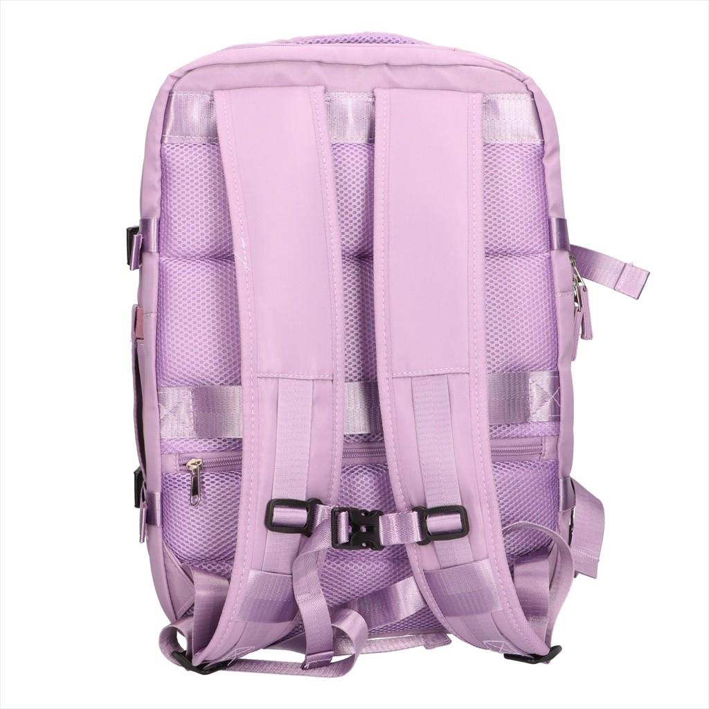 BACKPACK EXTRALINK BLACK FOREST CABIN TRAVEL BACKPACK 40X30X20 CM - KM01 PINK - Image 3