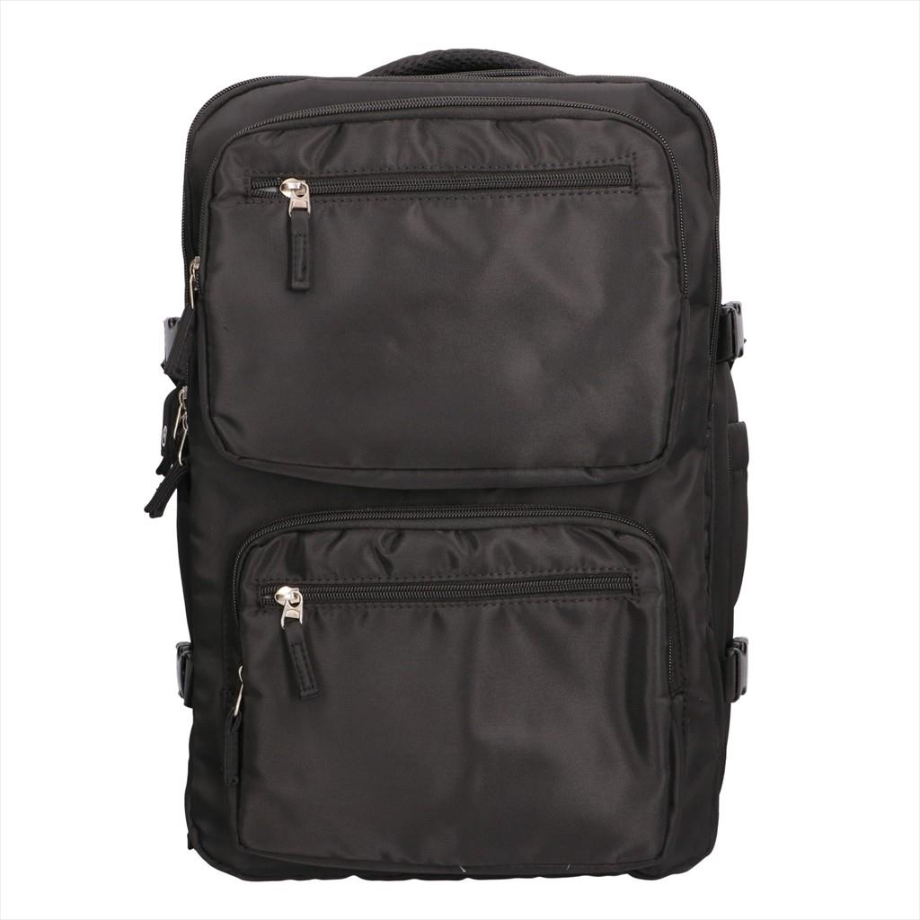 BACKPACK EXTRALINK BLACK FOREST CABIN TRAVEL BACKPACK 40X30X20 CM - KM01 BLACK
