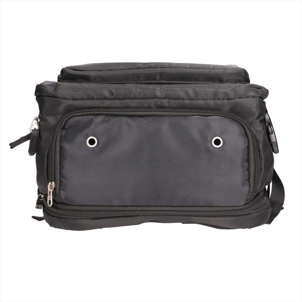 BACKPACK EXTRALINK BLACK FOREST CABIN TRAVEL BACKPACK 40X30X20 CM - KM01 BLACK - Image 2