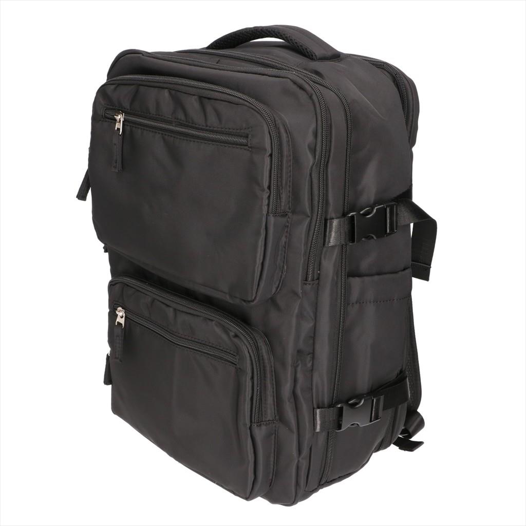 BACKPACK EXTRALINK BLACK FOREST CABIN TRAVEL BACKPACK 40X30X20 CM - KM01 BLACK - Image 3