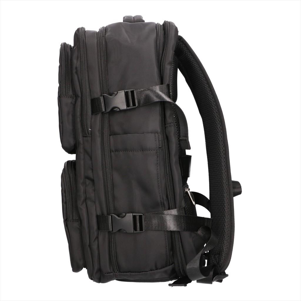 BACKPACK EXTRALINK BLACK FOREST CABIN TRAVEL BACKPACK 40X30X20 CM - KM01 BLACK - Image 5