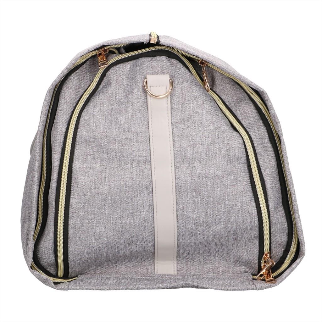 BAG EXTRALINK BLACK FOREST CABIN TRAVEL BAG 51X20X33CM - KM05 COSMETIC BAG, LIGHT GREY - Image 4