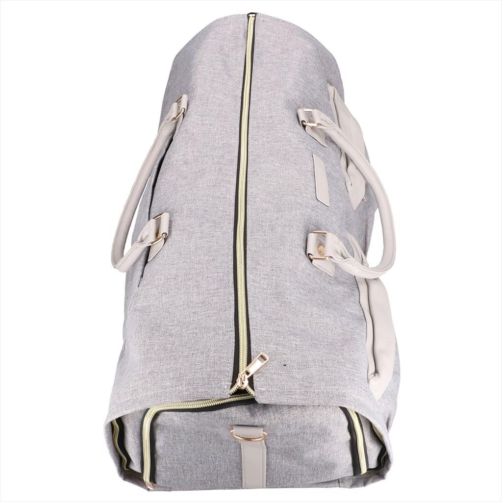 BAG EXTRALINK BLACK FOREST CABIN TRAVEL BAG 51X20X33CM - KM05 COSMETIC BAG, LIGHT GREY - Image 5