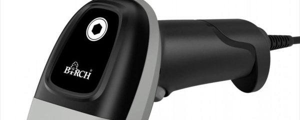 Barcode scanner BIRCH BS-121, 2D laser, 60fps, 1280x1080, with stand