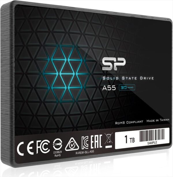 Ssd 2,5" 1tb silicon power a55 sp001tbss3a55s25
