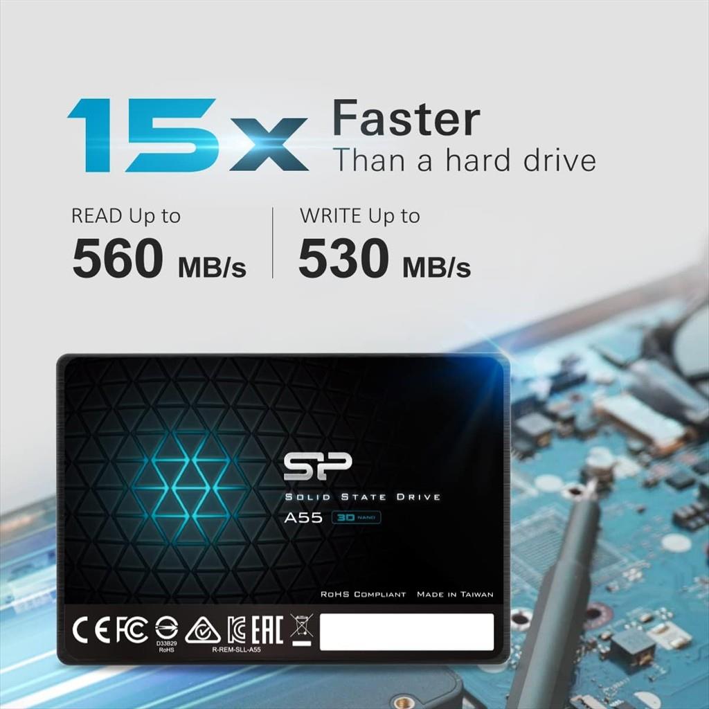 SSD 2,5" 1TB SILICON POWER A55 SP001TBSS3A55S25 - Image 2