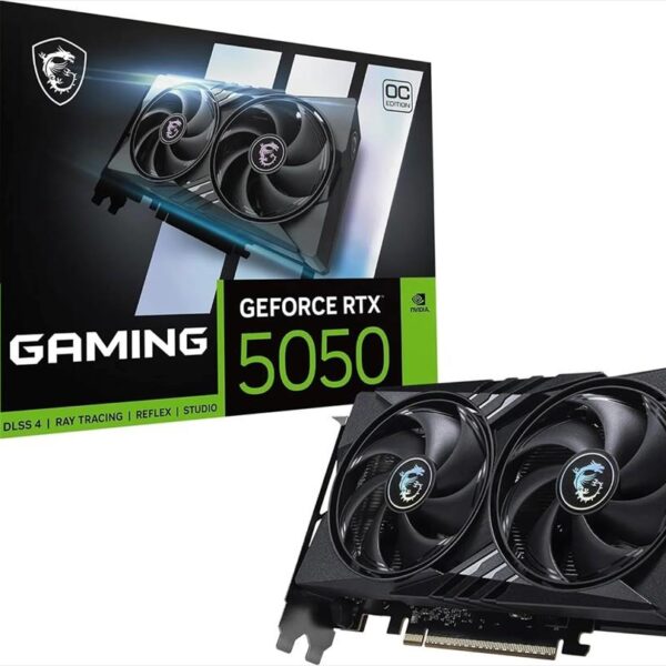 VGA MSI RTX 5050 GAMING OC 8GB GDDR6  HDMI, 3xDP, G5050-8GC (V538-001R)