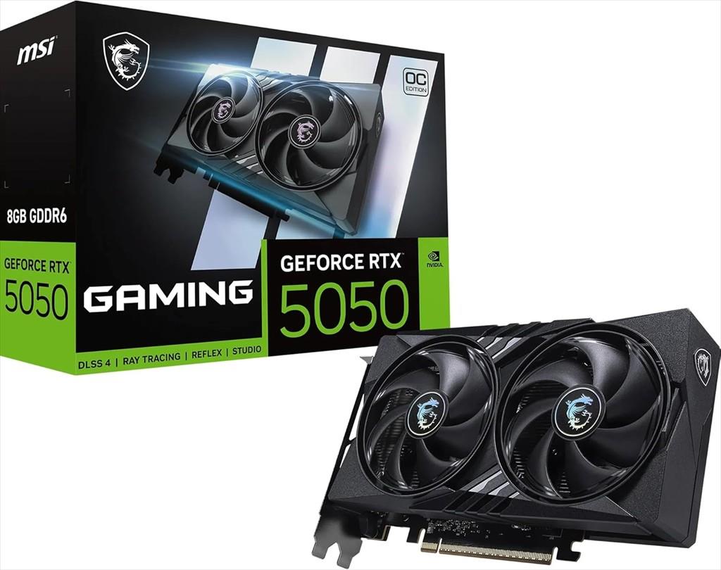 VGA MSI RTX 5050 GAMING OC 8GB GDDR6 HDMI, 3xDP, G5050-8GC (V538-001R)