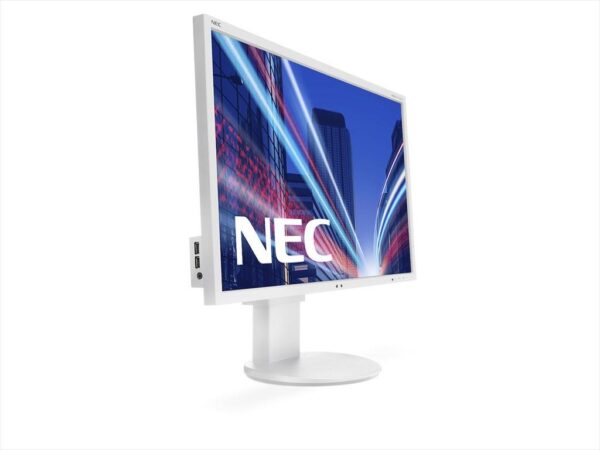 Monitor 24" nec ea244wmi-wh 1920 x 1200 ips, 16:10, dp, dvi-d, hdmi, vga, usb white, g202591-003a4