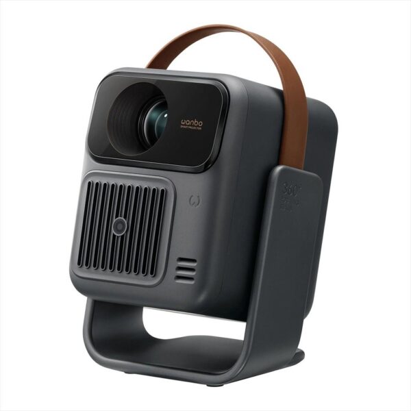 PROJECTOR WANBO ToGo PRO Android TV 14, 500Ansi, 2500:1 FHD (1920x1080), Battery Powered 99Wh , HDMI, USB 2.0, AUX, WIFI Dual Band, w/speakers 8W, Dark Blue, WPD34